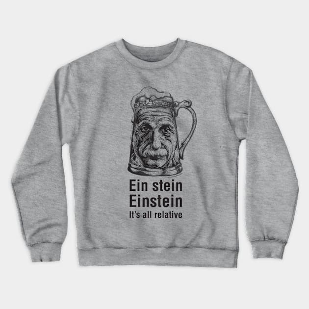 Einstein Mug Crewneck Sweatshirt by Paul F RoSSmaNN